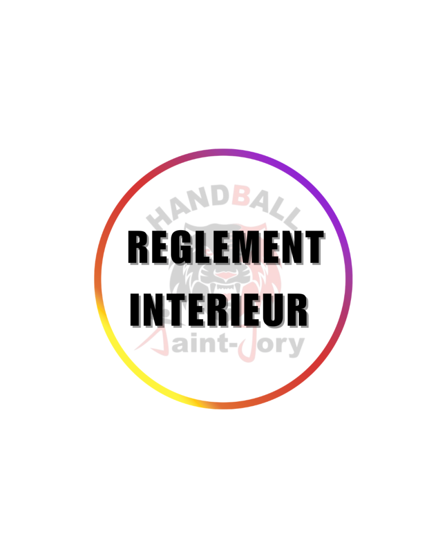 REGLEMENT INTERIEUR
